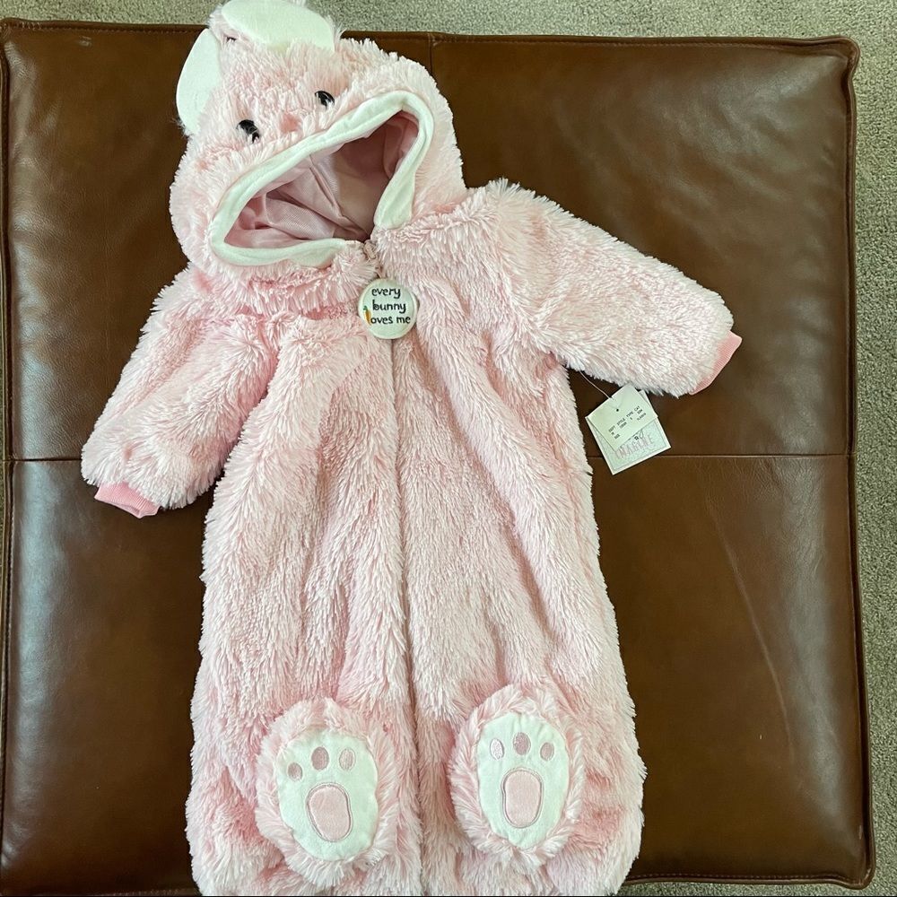 NWT Bunny Bunting Costume Rabbit Easter Dream Play Imagine 0-6 Months
